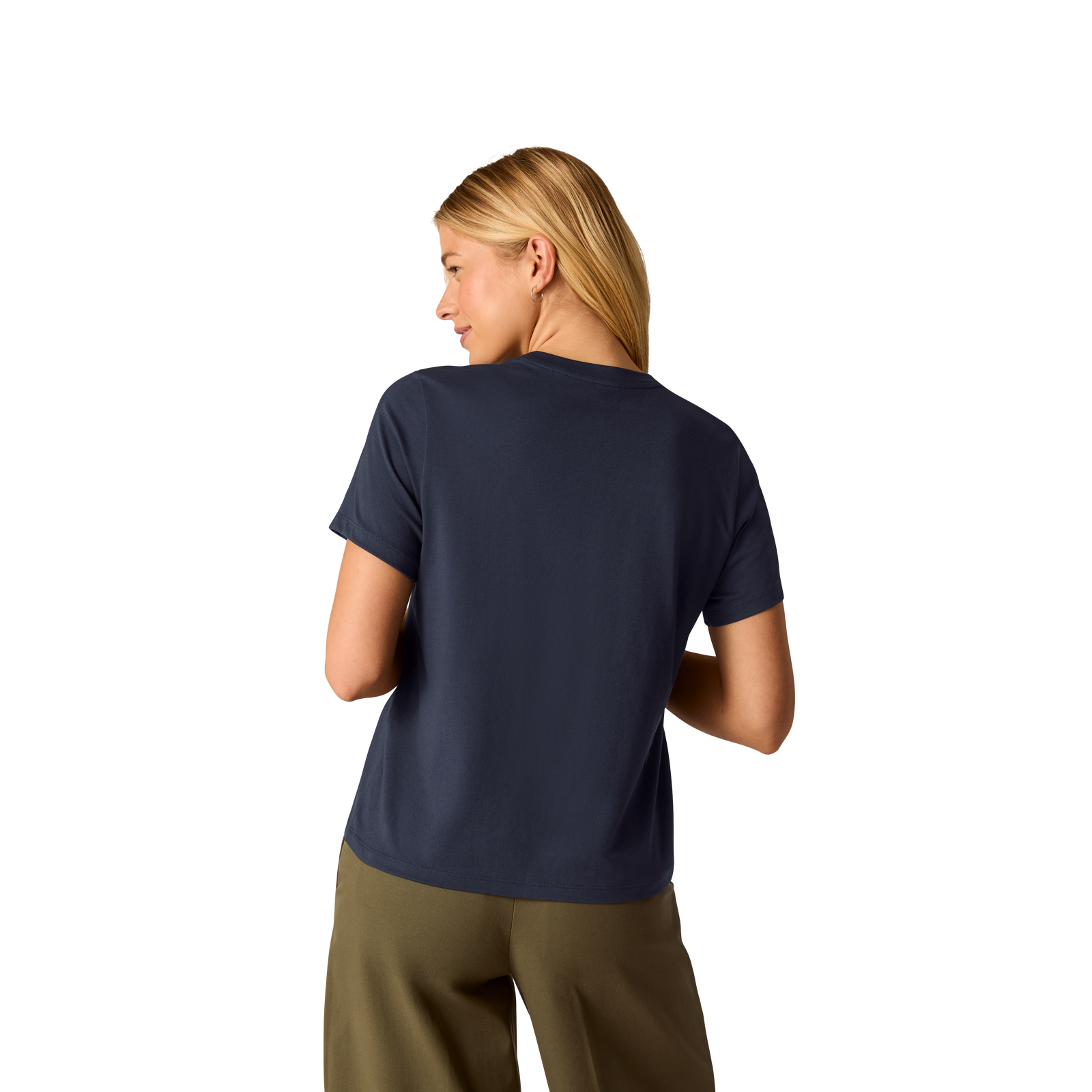 Women's Pima Cotton Crew Neck T-Shirt