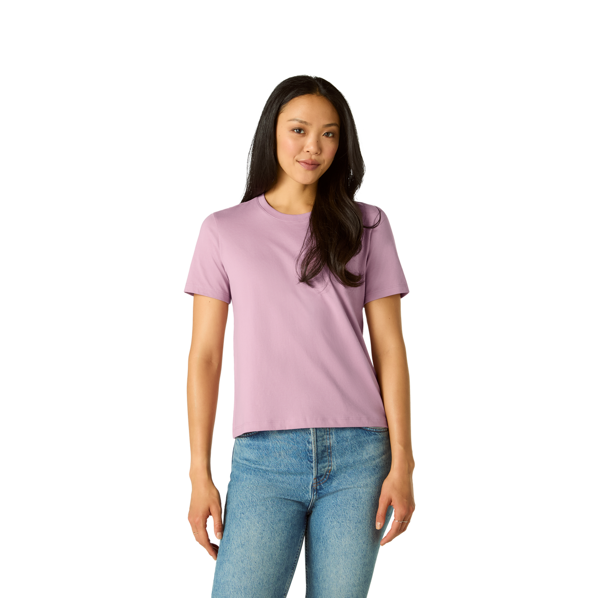 Women's Pima Cotton Crew Neck T-Shirt