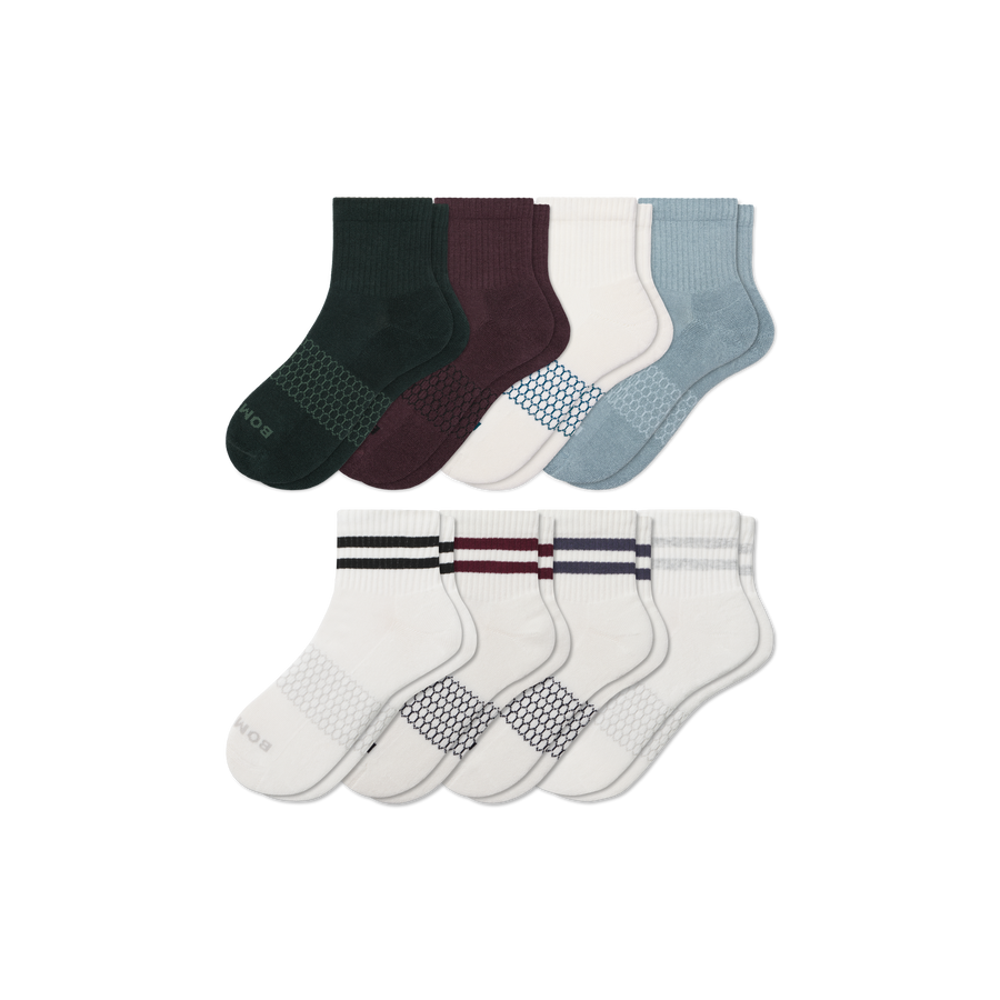 Men's Quarter Sock 8-Pack C2